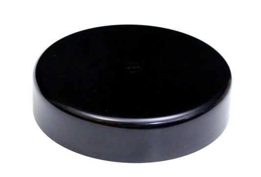 Black Flat Piling Cap