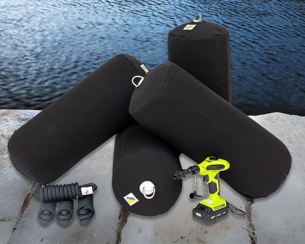 Aere Inflatable Fender Kit for 40-60ft Yachts