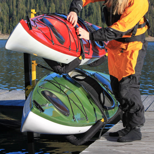 Suspenz Over-Water Dock Frame Kayak Rack
