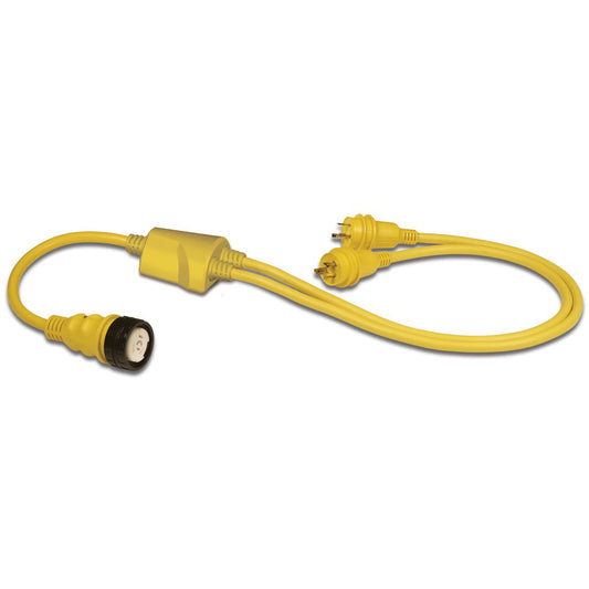Marinco Reverse Y-Adapter 2x30A to 50A