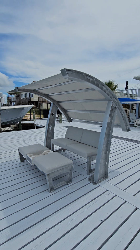 KillerDock Cabana, Love Seat & Ottoman