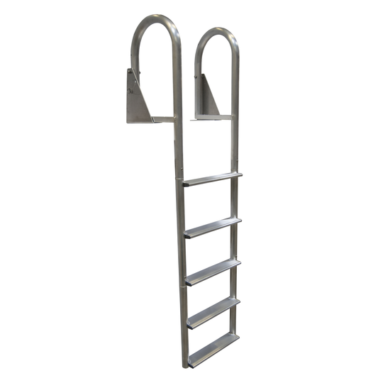 Dock Edge Flip-Up Dock Ladder
