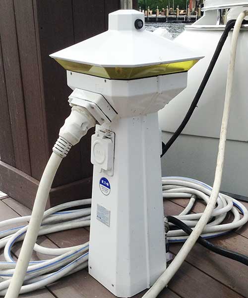 Hatteras Lighthouse Power Pedestal